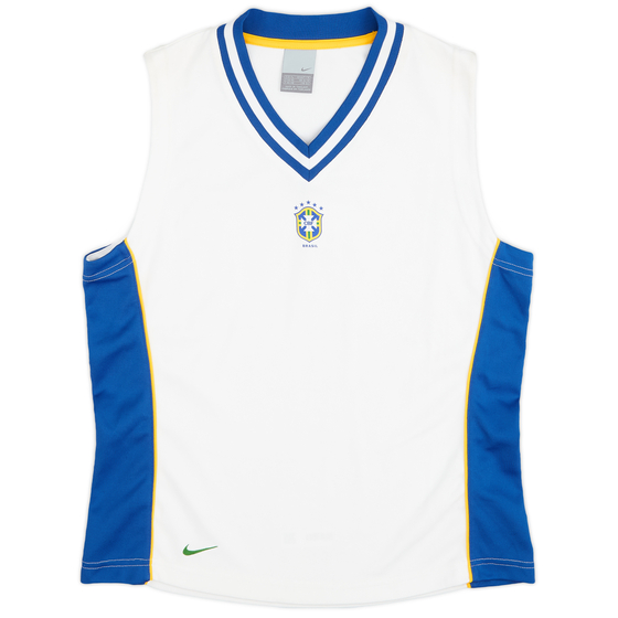 2002-03 Brazil Nike Training Vest #10 - 8/10 - (XL)