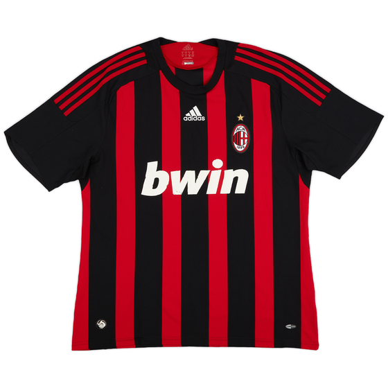 2008-09 AC Milan Home Shirt - 5/10 - (XL)