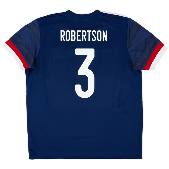 2020-22 Scotland Home Shirt Robertson #3 - 5/10 - (XL)