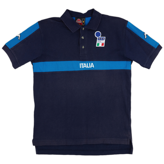 1999-00 Italy Kappa Polo Shirt - 8/10 - (M)
