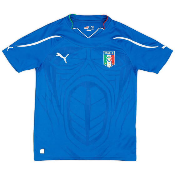 2010-12 Italy Home Shirt - 8/10 - (L.Boys)