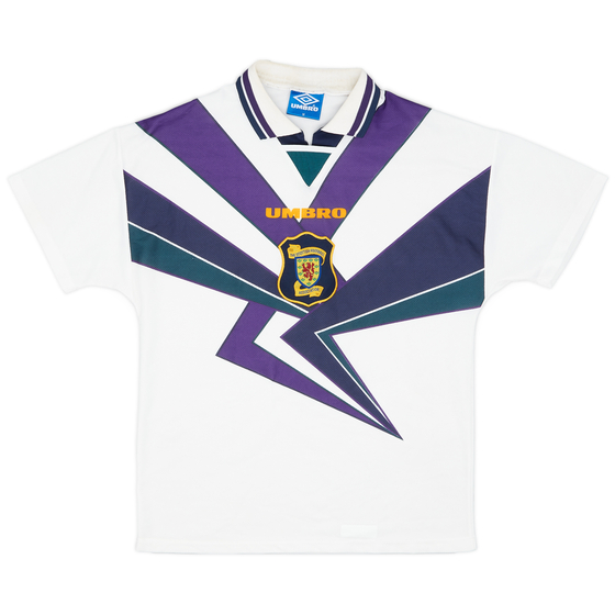 1995-96 Scotland Away Shirt - 8/10 - (M)