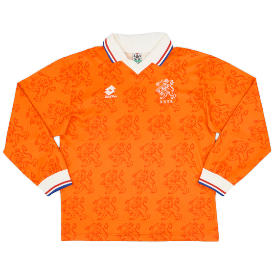 1994 Netherlands Home L/S Shirt #10 - 9/10 - (L)