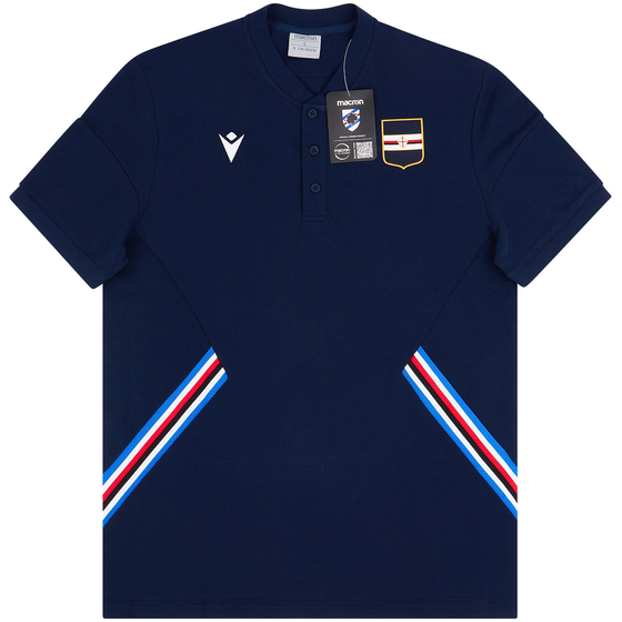 2022-23 Sampdoria Macron Polo T-Shirt