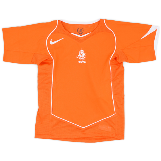 2004-06 Netherlands Home Shirt - 9/10 - (XS.Boys)