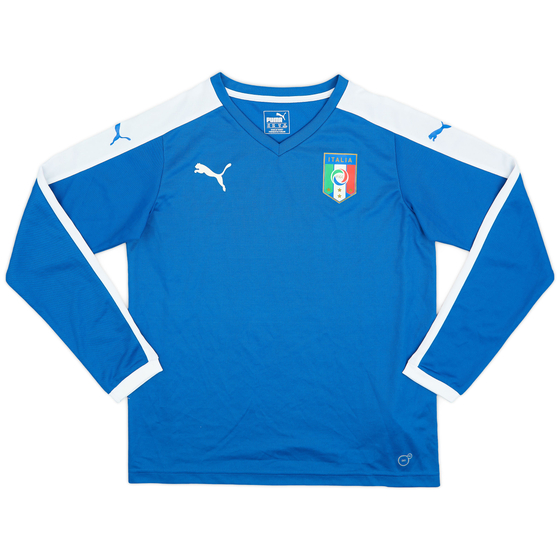 2016-17 Italy Puma Training L/S Shirt - 9/10 - (XL.Boys)