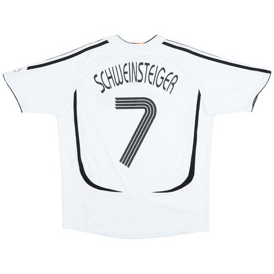 2005-07 Germany Home Shirt Schweinsteiger #7 - 8/10 - (XL.Boys)