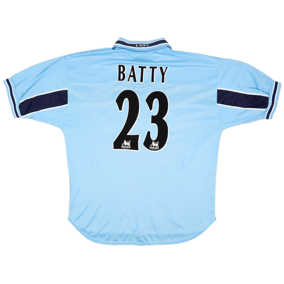 1999-00 Leeds United Away Shirt Batty #23 - 9/10 - (XL)