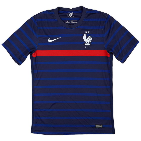 2020-21 France Home Shirt - 9/10 - (S)