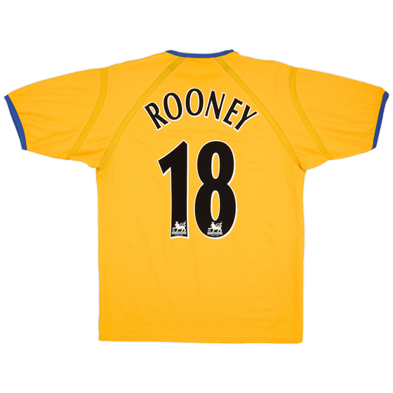 2003-04 Everton Away Shirt Rooney #18 - 9/10 - (M)