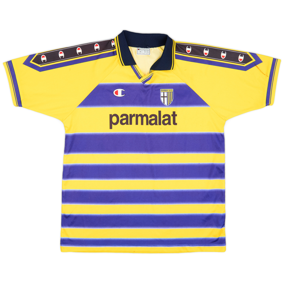 1999-00 Parma Home Shirt - 8/10 - (L.Boys)