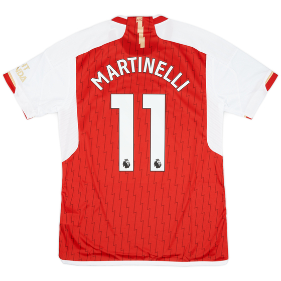 2023-24 Arsenal Home Shirt Martinelli #11