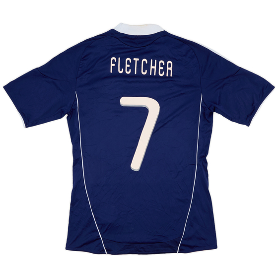 2010-11 Scotland Home Shirt Fletcher #7 - 5/10 - (M)