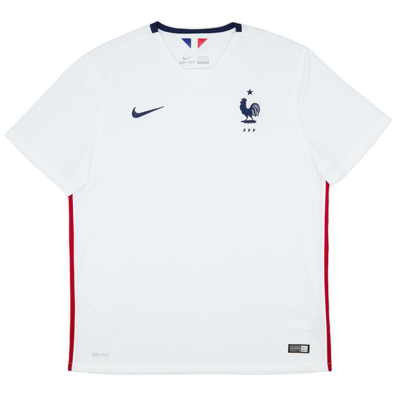 2015-16 France Away Shirt - 10/10 - (XL)