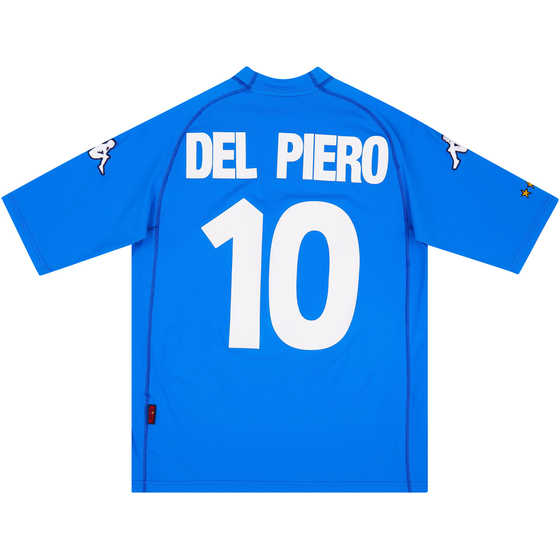 2000-01 Italy Home Shirt Del Piero #10