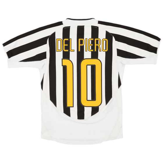 2003-04 Juventus Home Shirt Del Piero #10 - 6/10 - (S)