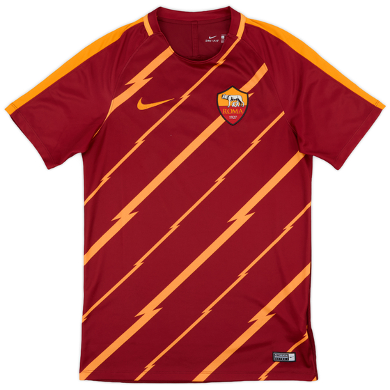 2017-18 Roma Nike Training Shirt - 9/10 - (S)