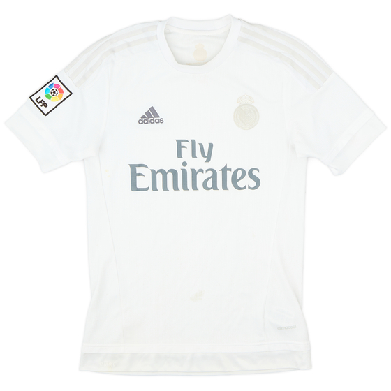 2015-16 Real Madrid Home Shirt - 4/10 - (S)