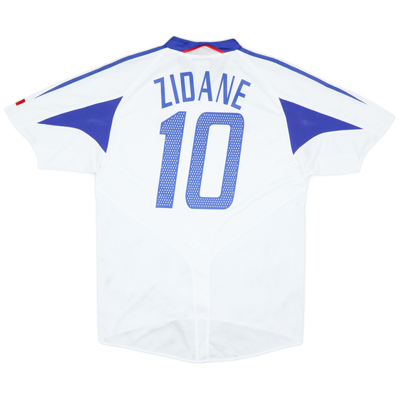 2004-06 France Away Shirt Zidane #10 - 9/10 - (L)