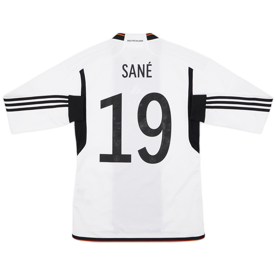 2022-23 Germany Home L/S Shirt Sane #19 - 7/10 - (S)