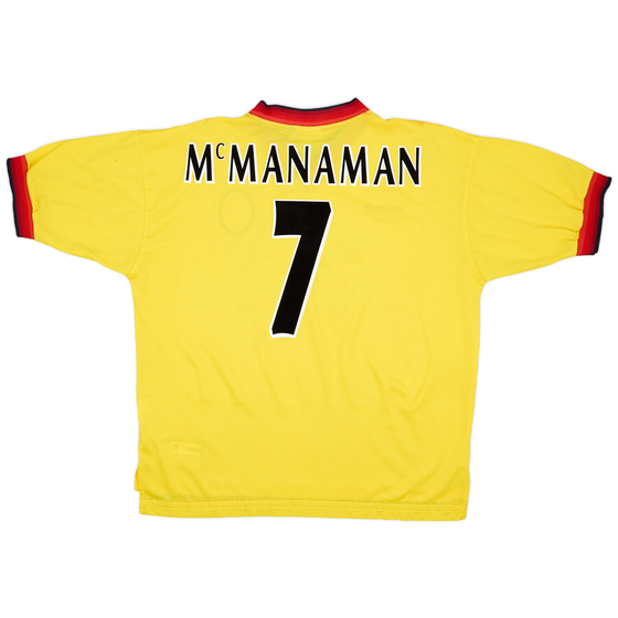 1997-99 Liverpool Away Shirt McManaman #7 - 9/10 - (XL)