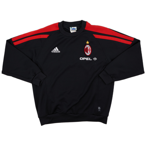 2003-04 AC Milan adidas Sweat Top - 8/10 - (M/L)
