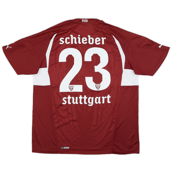 2010-11 Stuttgart Away Shirt Schieber #23 - 6/10 - (XL)