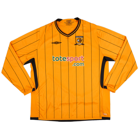 2009-10 Hull City Home L/S Shirt - 9/10 - (XXL)