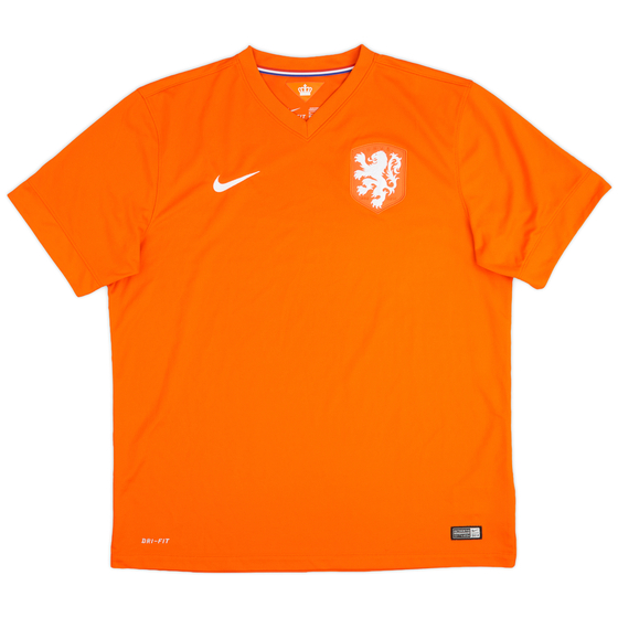 2014-15 Netherlands Home Shirt - 9/10 - (XL)