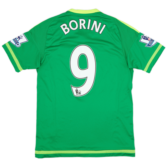 2015-16 Sunderland Away Shirt Borini #9 - 8/10 - (M)