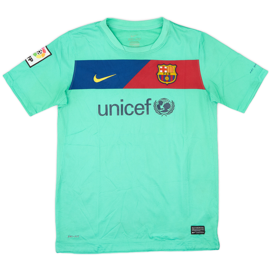 2010-11 Barcelona Away Shirt - 6/10 - (L.Boys)