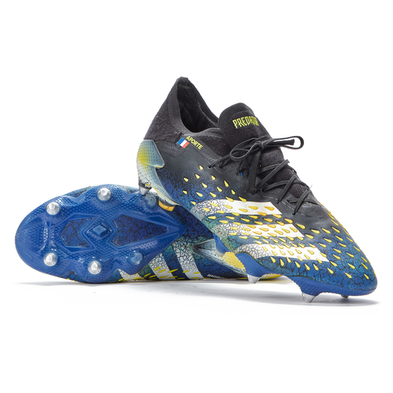2021 adidas Match Worn Predator Freak.1 L Football Boots *(Aymeric Laporte) - 5/10 - SG 10½