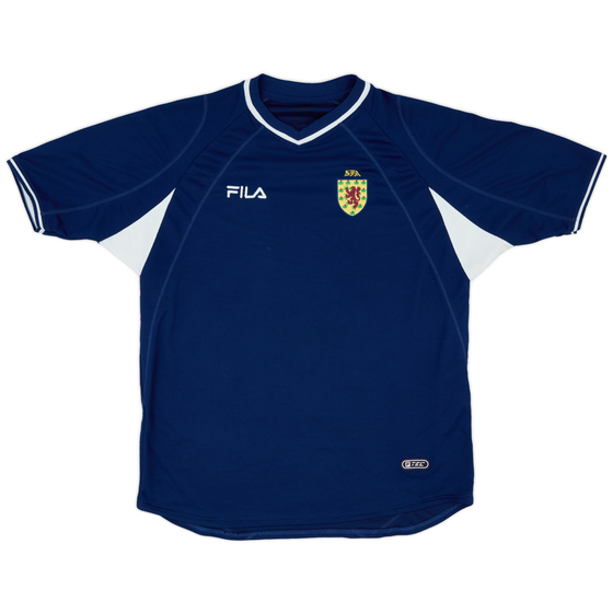 2000-02 Scotland Home Shirt - 8/10 - (XL)