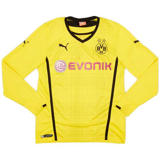 2013-14 Borussia Dortmund Home L/S Shirt - 5/10 - (M)