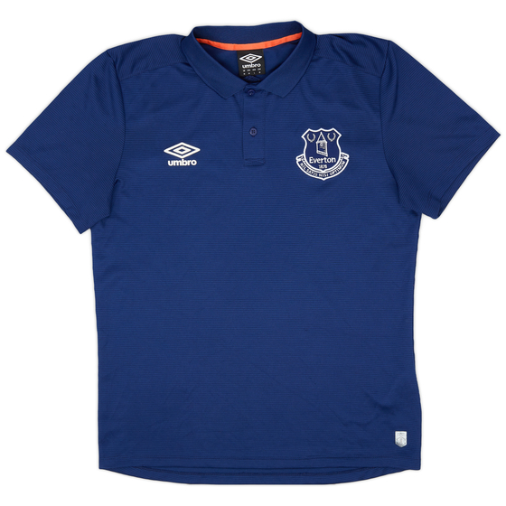 2015-16 Everton Umbro Polo Shirt - 9/10 - (M)