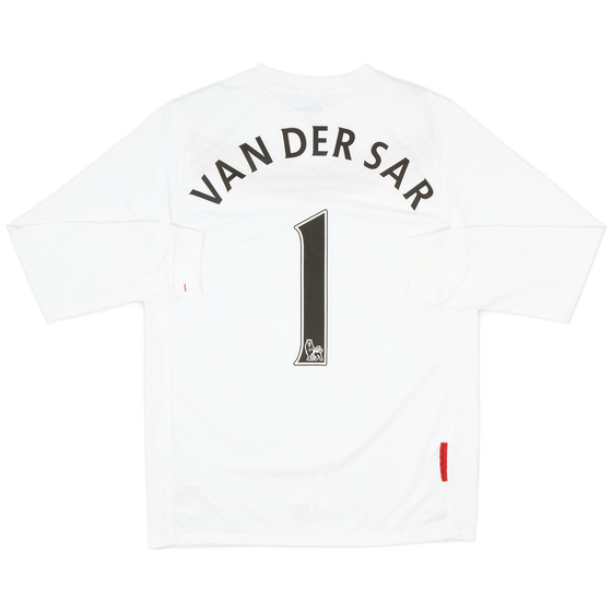 2009-10 Manchester United GK Shirt Van Der Sar #1 - 7/10 - (XL. Boys)