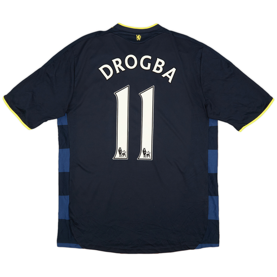 2009-10 Chelsea Authentic Away Shirt Drogba #11 - 9/10 - (L)