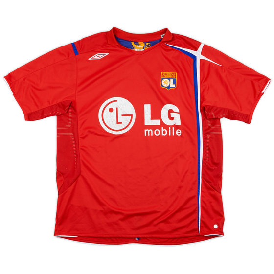 2005-06 Lyon Away Shirt - 6/10 - (XXL)