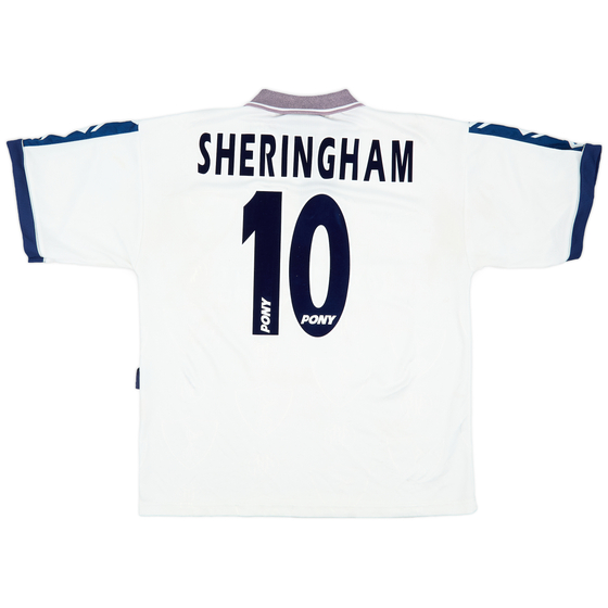 1995-97 Tottenham Home Shirt Sheringham #10 - 6/10 - (L)