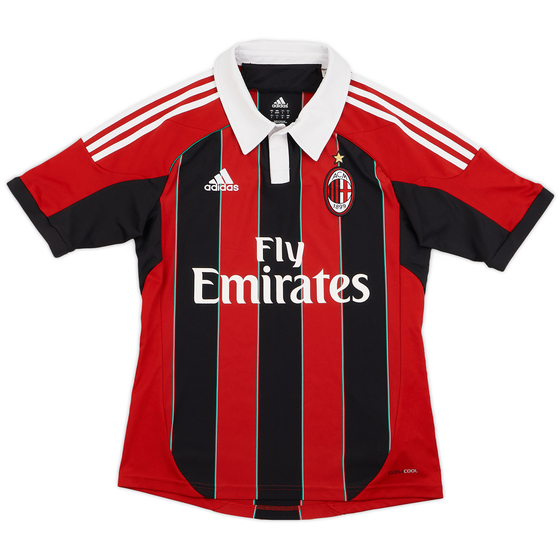 2012-13 AC Milan Home Shirt - 9/10 - (S)
