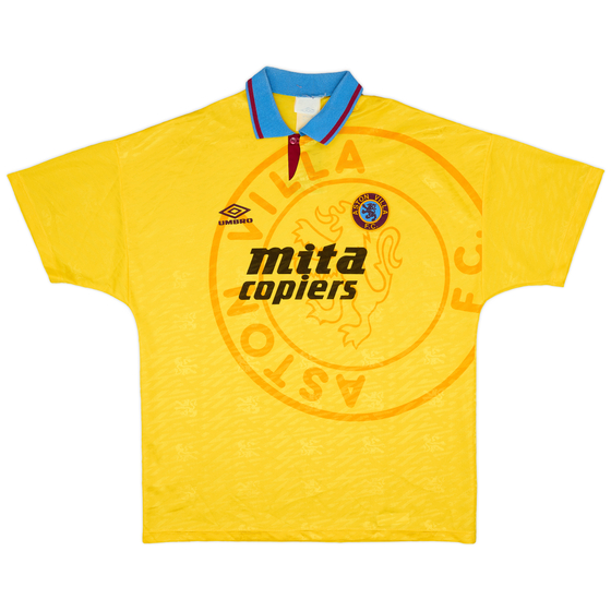 1991-93 Aston Villa Third Shirt - 9/10 - (L)