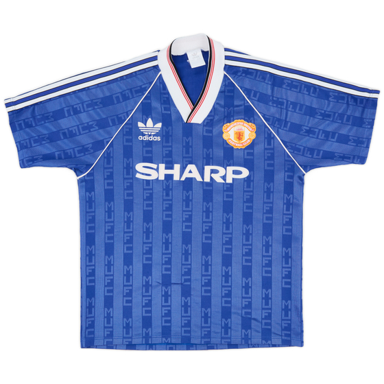 1988-90 Manchester United Third Shirt - 8/10 - (L)