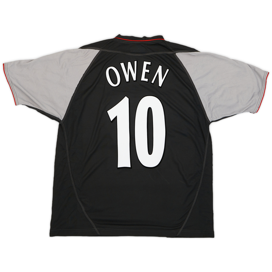 2002-04 Liverpool Away Shirt Owen #10 - 7/10 - (L)