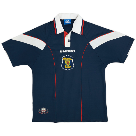 1996-98 Scotland Home Shirt - 8/10 - (L)