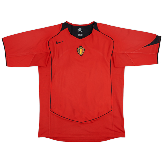 2004-05 Belgium Home Shirt - 8/10 - (L)