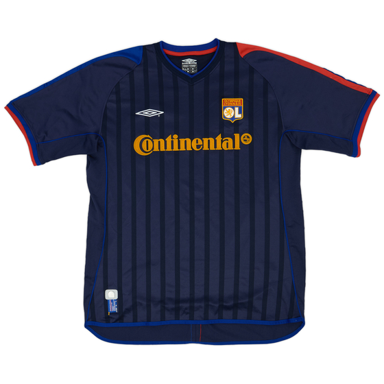 2002-03 Lyon Away Shirt - 8/10 - (XL)