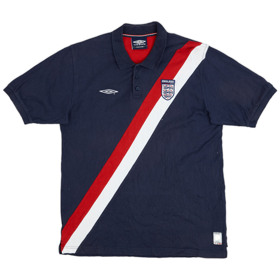 2002-04 England Umbro Training Shirt - 8/10 - (L)