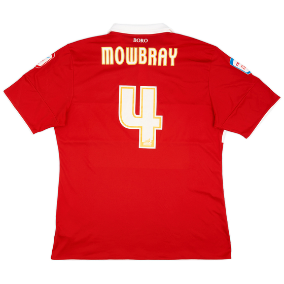 2010-11 Middlesbrough Home Shirt Mowbray #4 - 8/10 - (XXL)
