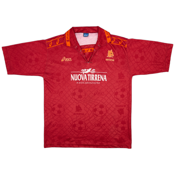 1994-95 Roma Home Shirt - 5/10 - (XL)