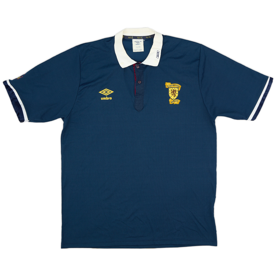 1988-91 Scotland Home Shirt - 10/10 - (XL)